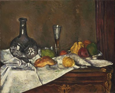 Stillleben mit Dessert von Paul Cézanne